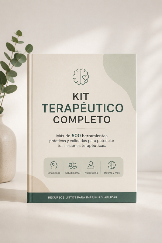 600 PAGINAS DE RECURSOS TERAPEUTICOS | +4 BONUS